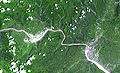 Three gorges dam from space.jpg